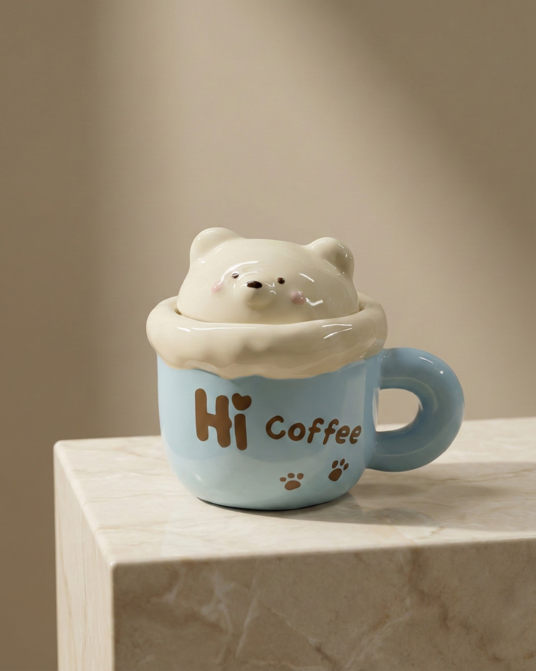 Cute Cup with Bear Lid – 350ml