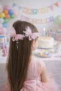Butterfly Tulle Hair Clip Pair for Girls