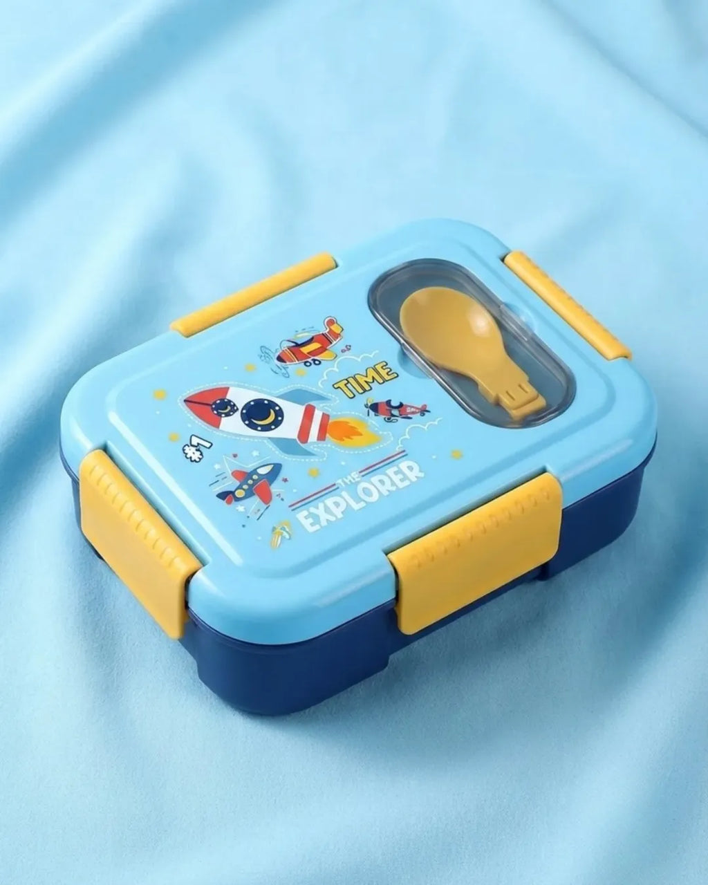 Premium 304 Stainless Steel Insulated Kids Lunch Box (2 Compartments)