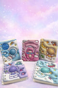 Space Adventure Mini Spiral Diary – Cute Pocket Notebook (5 Designs)