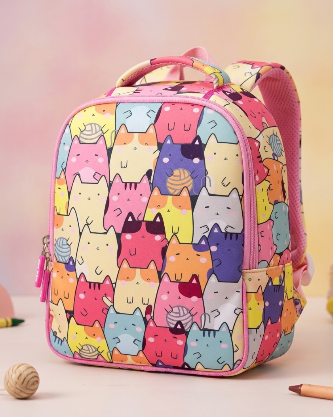 Kindergarten Kids Backpack – Cute Lightweight Water-Resistant School Bag (3 Variants)