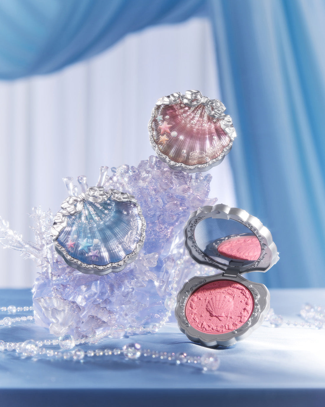 Flower Knows Shell’s Jewel Silk Satin Blush -Vintage Beauty Collection ✨