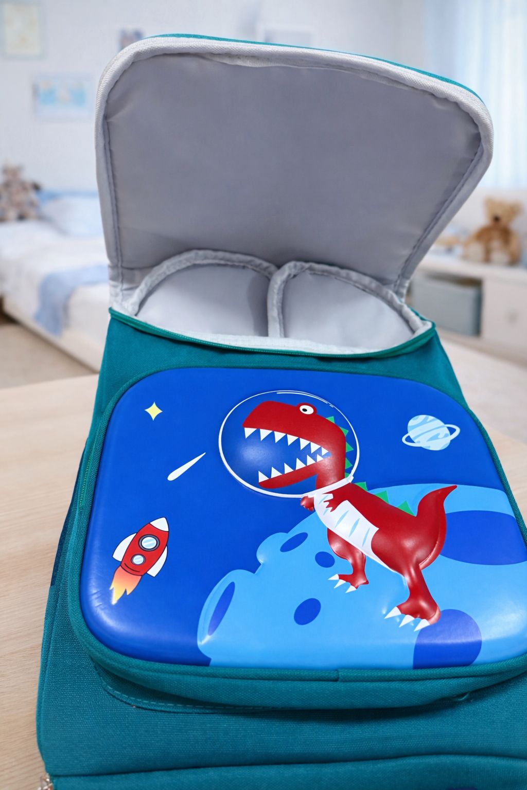 Junior 3D Character School Backpack – Hard Front Panel Kids Bag (2 Variants)