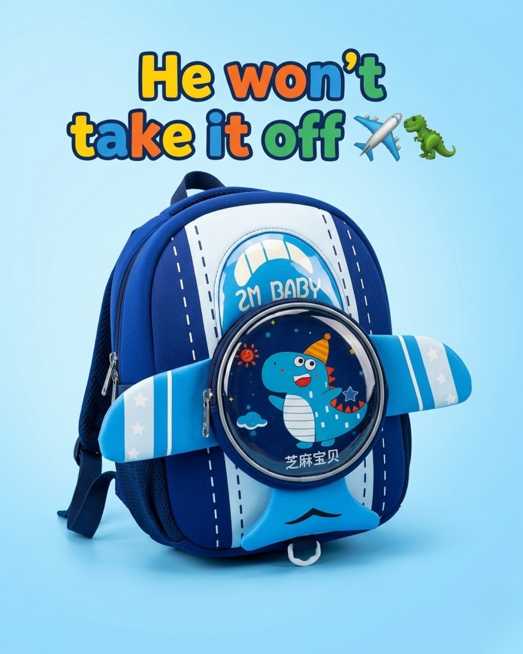 Kindergarten Kids Backpack – Cute Lightweight Water-Resistant School Bag (3 Variants)