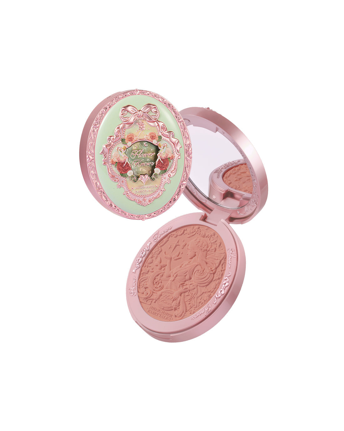 Flower Knows Midsummer Fairytales Velvet Embossed Blush - Vintage Beauty Collection ✨