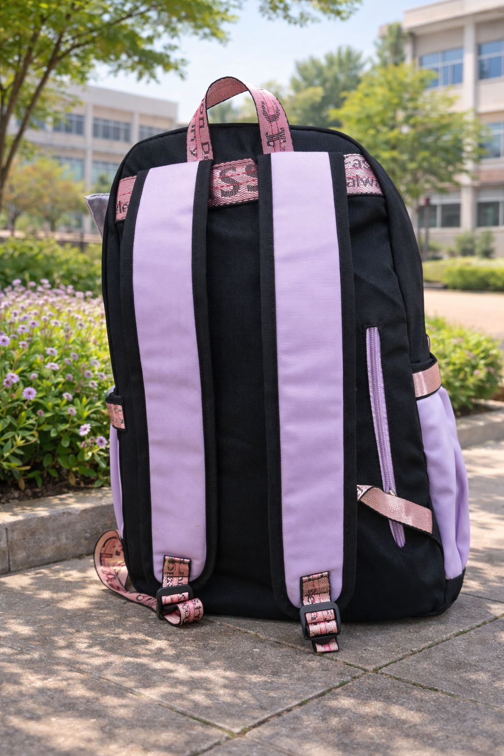 Urban Lace School Backpack – Stylish Multi-Compartment Backpack for Girls