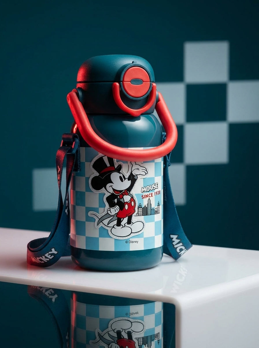Mickey Adventure Dual-Drink Insulated Steel Bottle | 500 ml