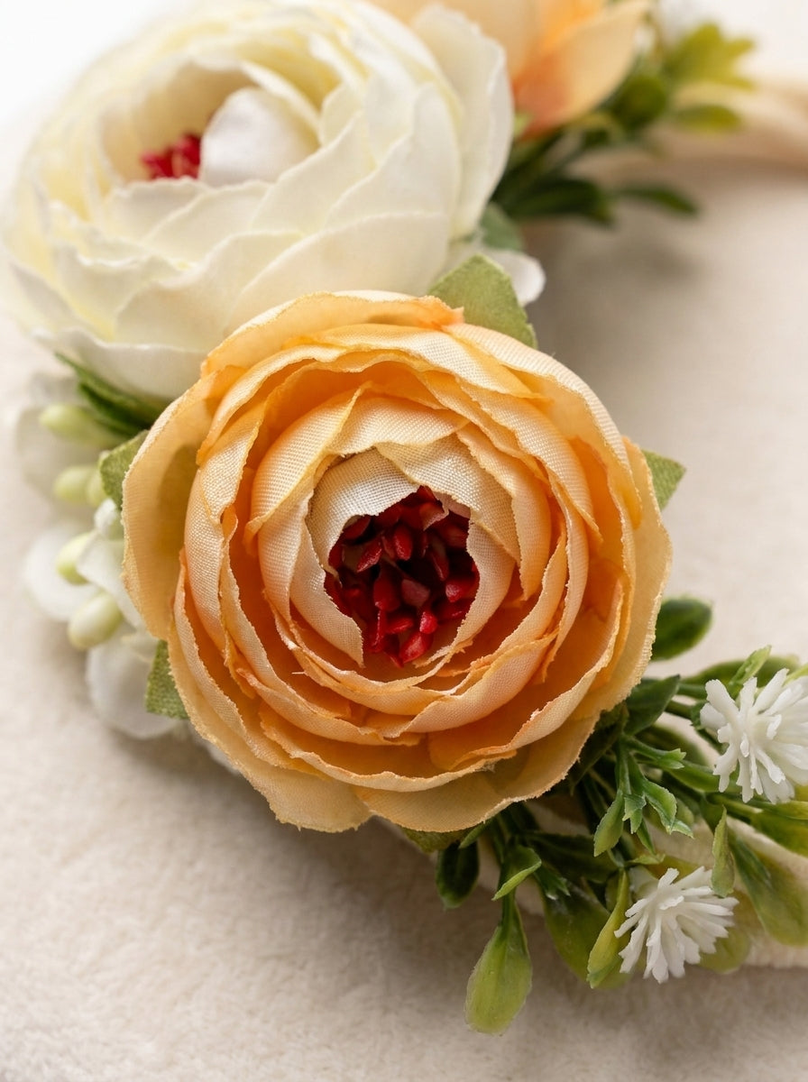The Flower Bloom Elastic Headband Collection | Premium Floral Baby Hairband (11 Variants)