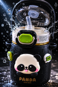 Panda Insulated Kids Sipper Bottle (Steel) | 500 ml – 3 Colors