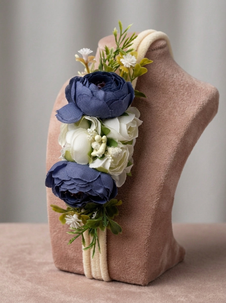 The Flower Bloom Elastic Headband Collection | Premium Floral Baby Hairband (11 Variants)