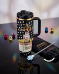 Premium Stanley Tumbler – Aesthetic Gift Set with Pouch & Straw (6 Variants)