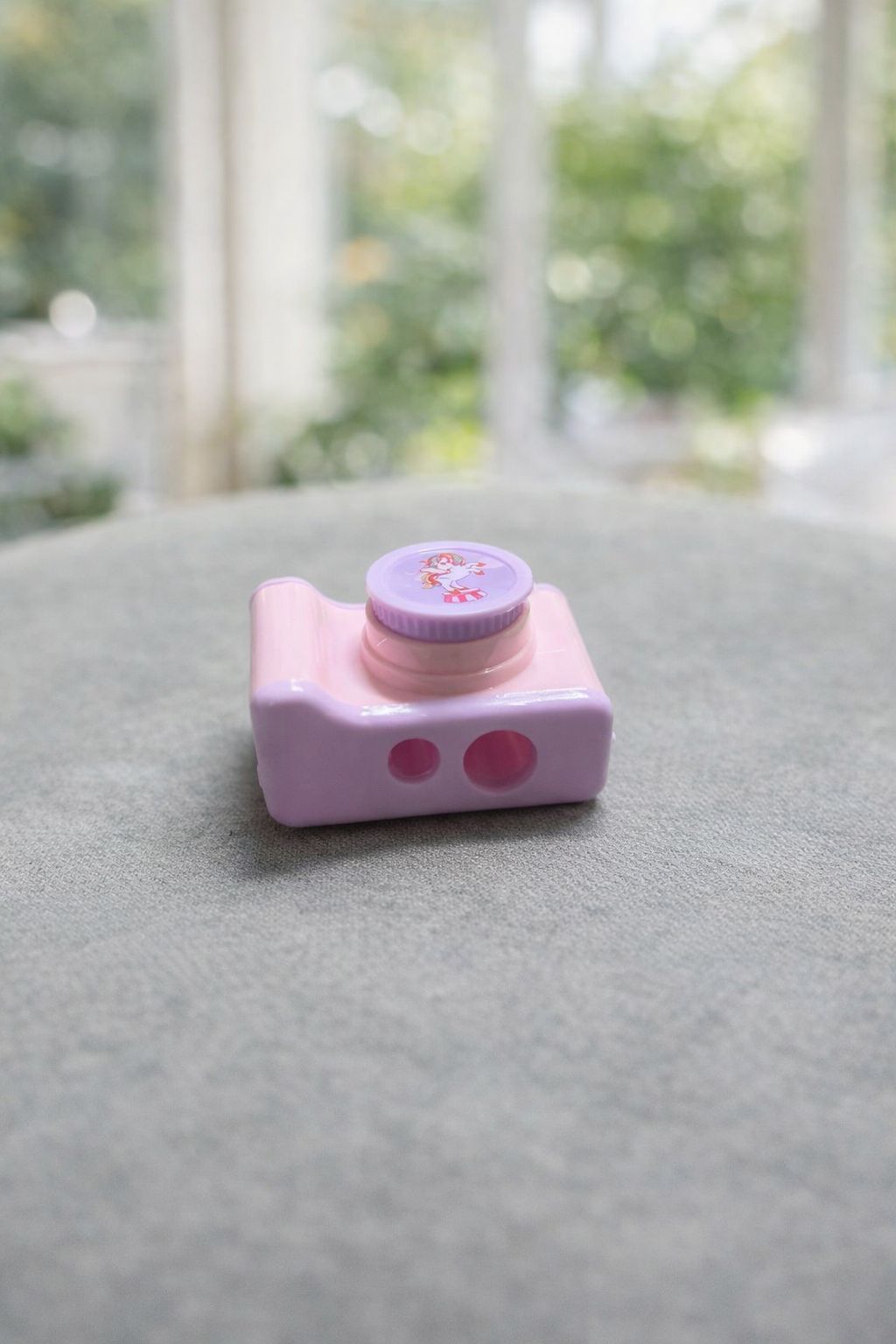 Cute Camera Shape Pencil Sharpener – Double Hole Sharpener for Kids