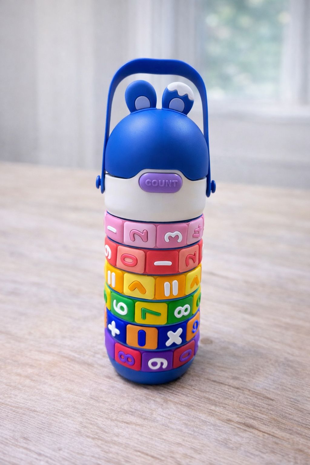 The Da Vinci Learning Bottle – Insulated Steel Sipper for Kids | Learn While You Drink
