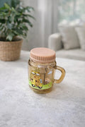 Cute Jar Style Manual Pencil Sharpener with Shavings Container | Kids Desk Essential