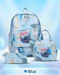 Lilo & Stitch Marble School Backpack Set
