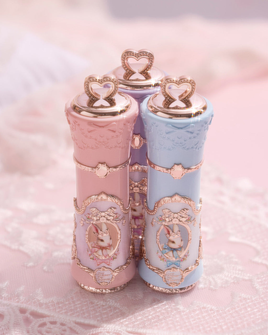 Flower Knows - Bunny Garden Cloud Lip Cream | Grey Bunny | Vintage Beauty Collection ✨