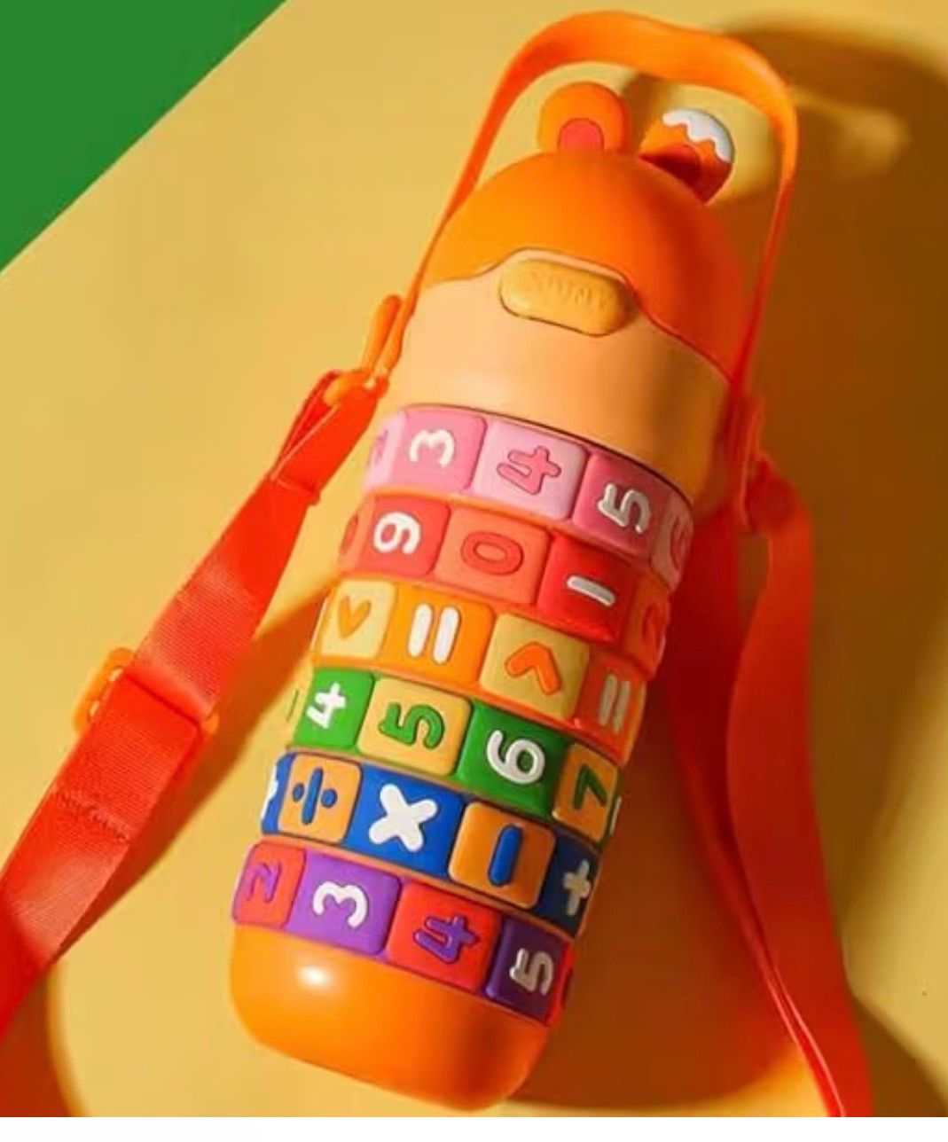 The Da Vinci Learning Bottle – Insulated Steel Sipper for Kids | Learn While You Drink