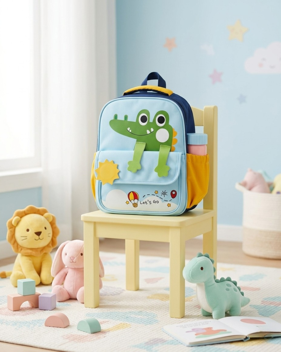 Kindergarten Kids Backpack – Cute Lightweight Water-Resistant School Bag (3 Variants)