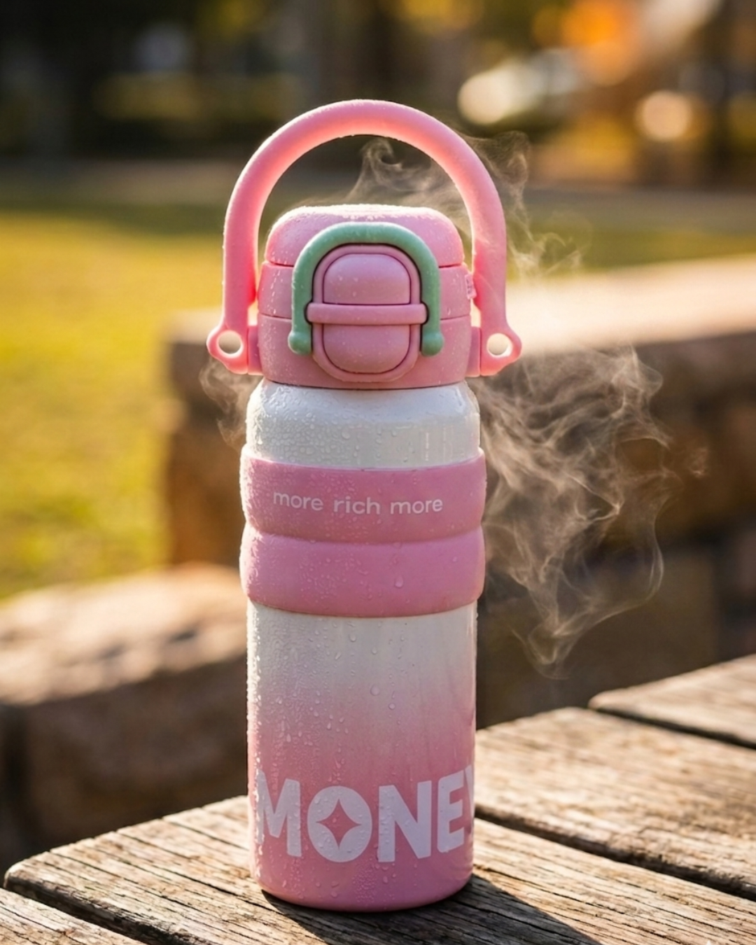 Kids Steel Insulated Water Bottle – Leakproof & Temperature Retaining (4 Colors)
