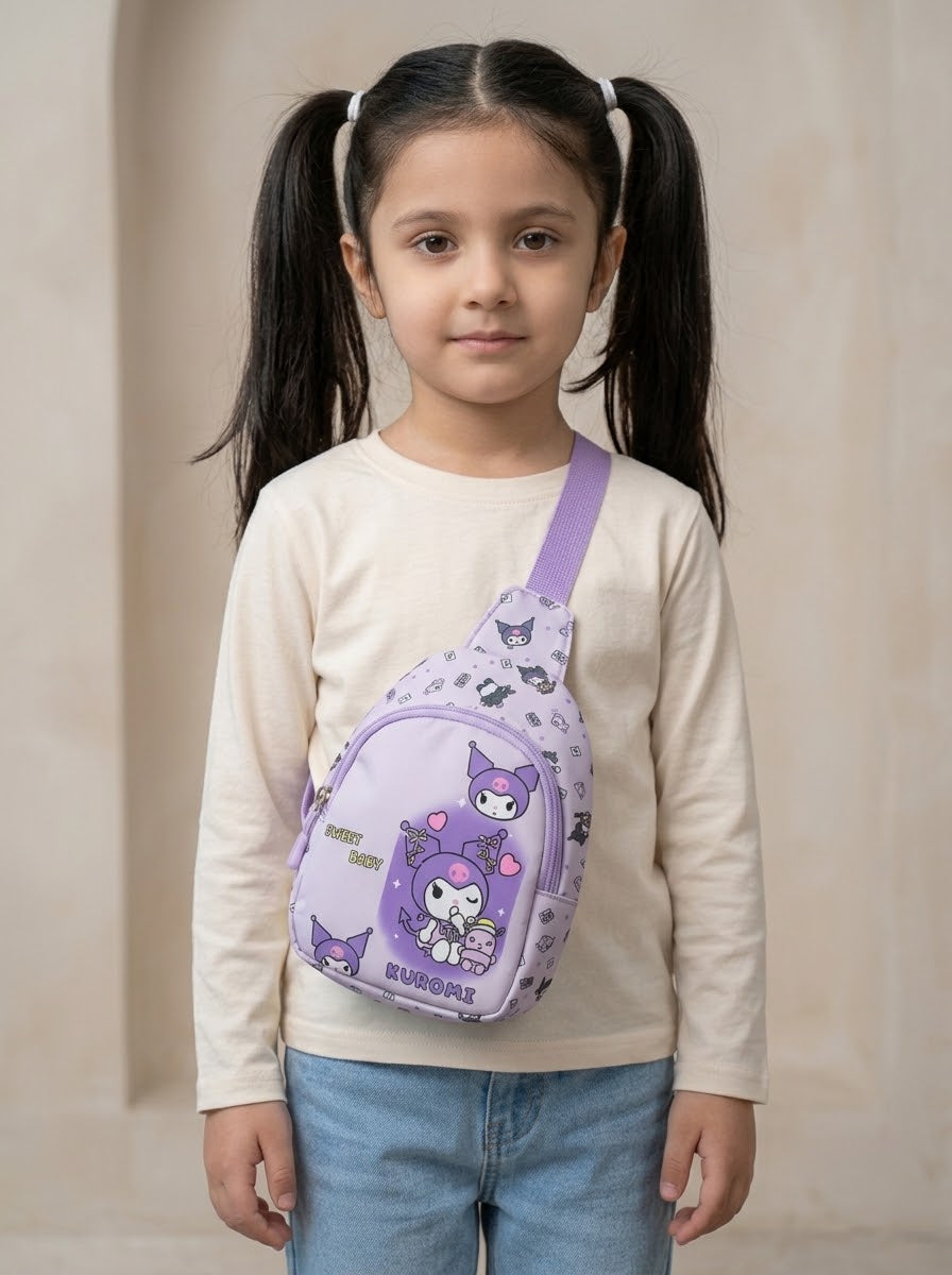 Kids Girls Sling Bag | Cute Crossbody Chest Bag