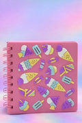 Sweet Treat 3D Mini Spiral Diary – Cute Ice Cream Notebook (2 Colors)