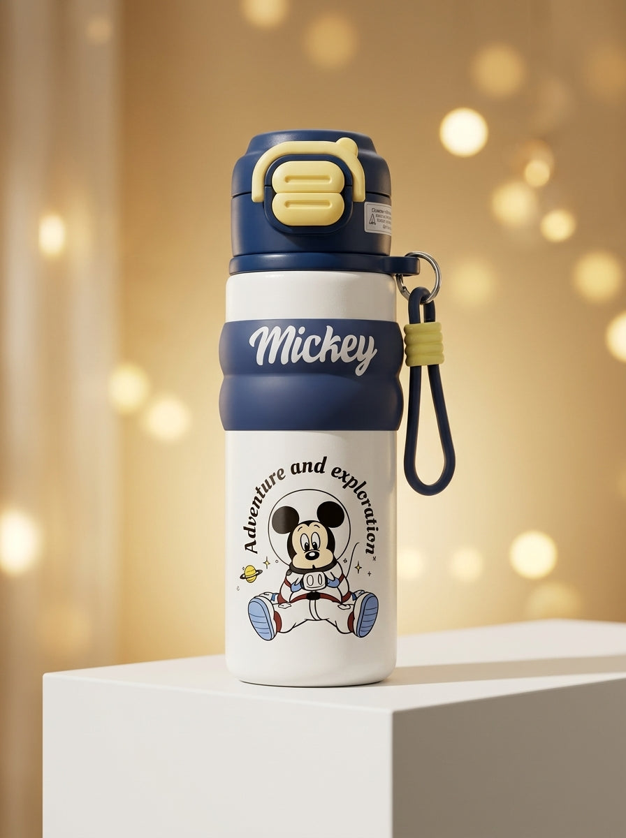 Mickey Mouse Dual-Drink Insulated Steel Bottle | 500 ml